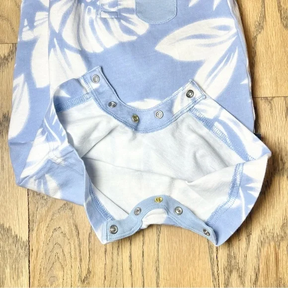 Baby Gap Baby Palm Tree Graphic Shorty One Piece Size 6-12 Months - Picture 8 of 9